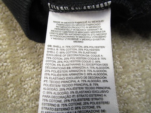 The North Face Hoodie Boys Extra Large Black Youth Sweatshirt Kids Pullover - Picture 8 of 9