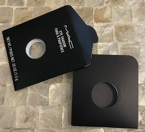 💠MAC Eye Shadow Print Pro Palette Refill (gray satin shimmer) .05oz FREE SHIP - Picture 3 of 5