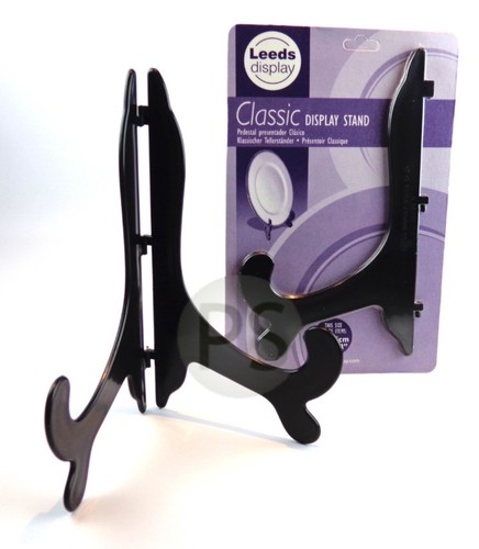 Large Plate Stand : Black & Clear Classic Display : Photo, Print, Trophy Salver - Picture 7 of 8