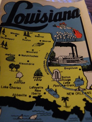 1948 Vintage Lindgren Turner Auto Window Decal Louisiana Old South Steam Boat - Picture 7 of 7