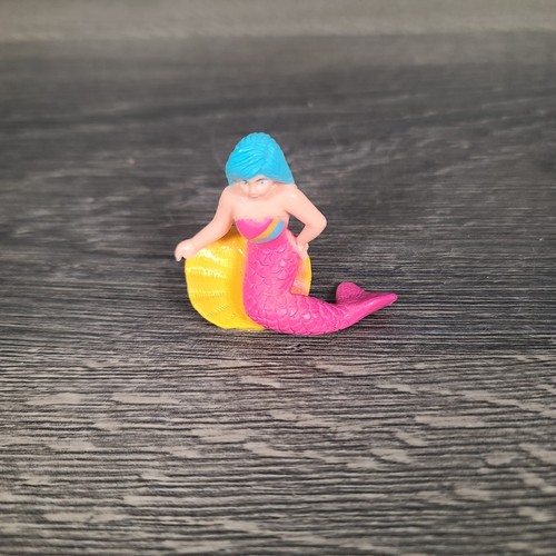 Topper per torte figure giocattolo vintage Soma Merry Mermaids PVC 1,5" - Foto 12 di 19