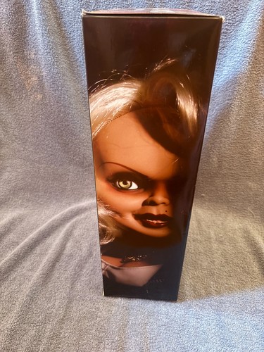 Figura Mezco MDS Mega Escala Novia de Chucky Tiffany 15" Estaba en exhibición - Imagen 3 de 14