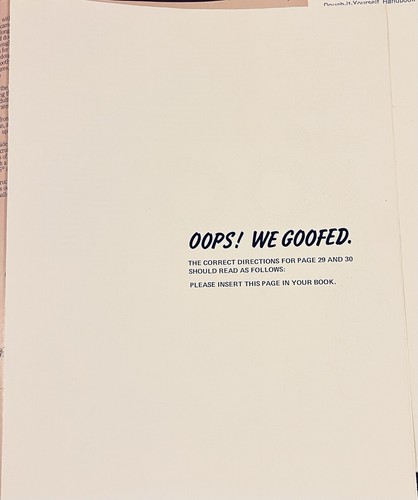 Vtg 70s Dough-it-Yourself Handbook Rises Again -Morton Salt Co W/ Mailer Grandma - Picture 6 of 8