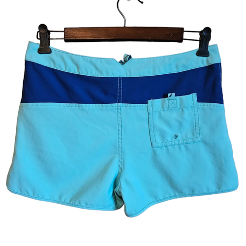 Patagonia Girl's Forries Shorey Board Swim Shorts Teal Navy Size 14 - Picture 6 of 7