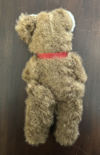 Vintage Germany Hermann Bär braun Mohair Krone Berlin Schärpe 8,5" - Bild 8 von 10