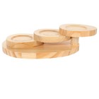  Japanese Style Sushi Tray Wooden Sushi Plate Delicate Sushi Tray Stair Design