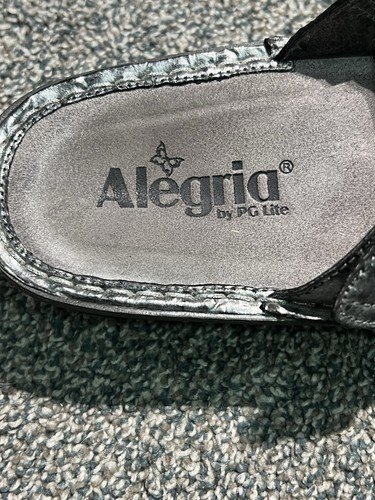 Alegria Peltre CAR 621 Tanga Mujer Cuero Sin Cordones Sandalia Zapatos EU 37 6.5 EE. UU. - Imagen 7 de 12