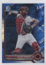 2022 Bowman Chrome Draft Sapphire Edition Logan Tanner #BDC-55 7dw