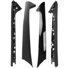 2/4PCS Windshield A-Pillar Molding Inner Outer Trim For 2011-2019 Ford Explorer