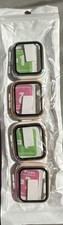 Apple iWatch Screen Protectors 40mm 4pk 2 White/2 Pink Series 6/5/4/SE/SE2 NEW
