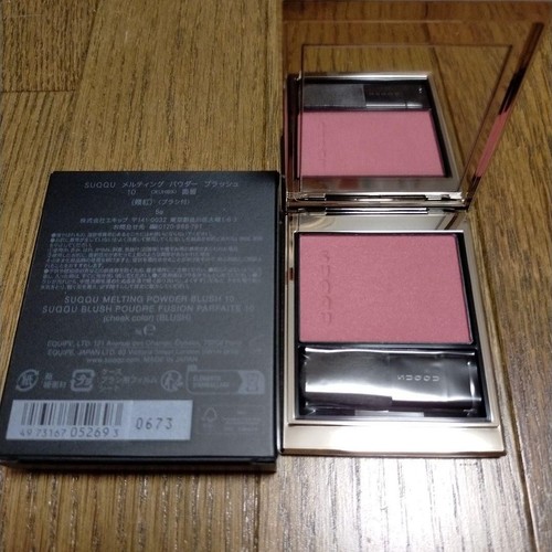 SUQQU MELTING POWDER BLUSH 5g Cheek color 10 Ou Xiang Made in Japan Unused - Picture 3 of 12