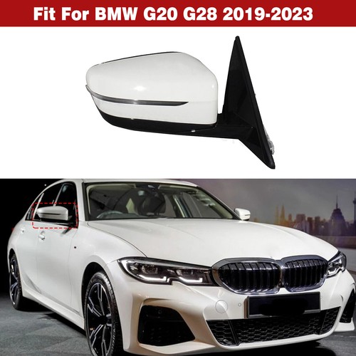 Espejo retrovisor derecho plegable eléctrico línea ciega lámpara giratoria 85705769 para BMW G20 G28 2019-2023 - Imagen 13 de 15