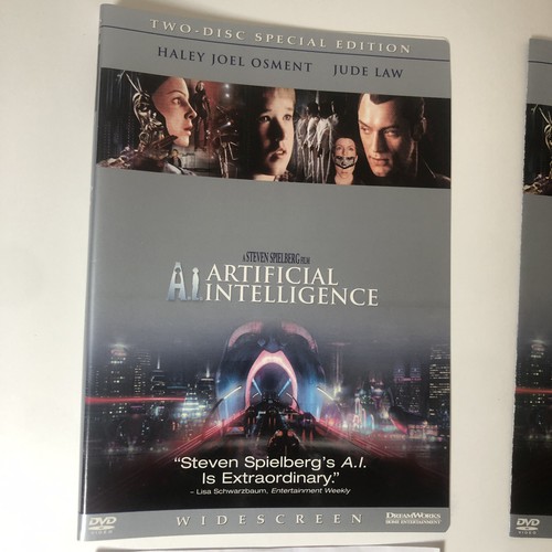 A.I. Artificial Intelligence 2001 FULL SCREEN / DVD Movie - Picture 2 of 11