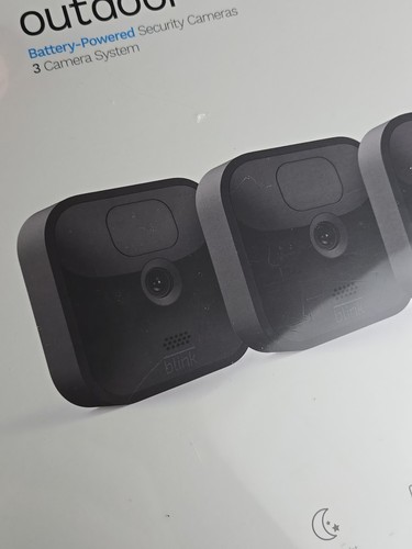 Blink Outdoor Battery-Powered Wireless Security Camera 3rd Gen 3-Pack,New/Sealed - Picture 3 of 16