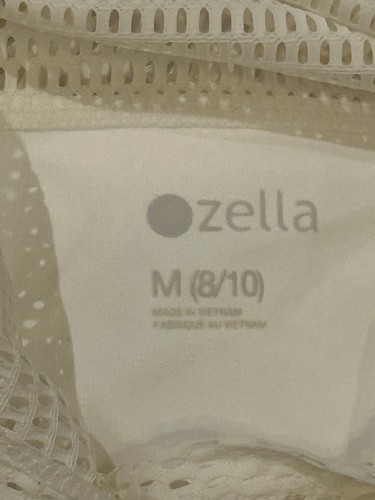 Zella Mädchen weißes Kapuzenshirt Mädchen Größe 8/10 - Bild 3 von 3