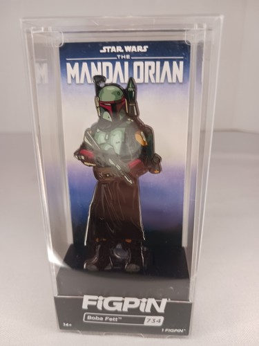 Boba Fett  FiGPiN Classic Pin #734, Star Wars: The Mandalorian. New