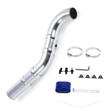  Universal 3 Inch 76mm Air Intake Pipe Aluminum alloy intake pipe Kit 