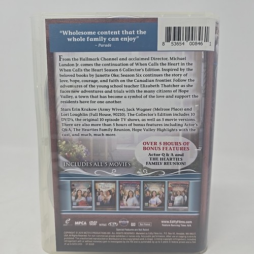 When Calls the Heart: Complete Season 6 Collector's Edition DVDs READ - Imagen 2 de 9