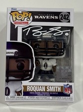 Roquan Smith Signed Baltimore Ravens Funko Pop! 242 NFL Beckett COA