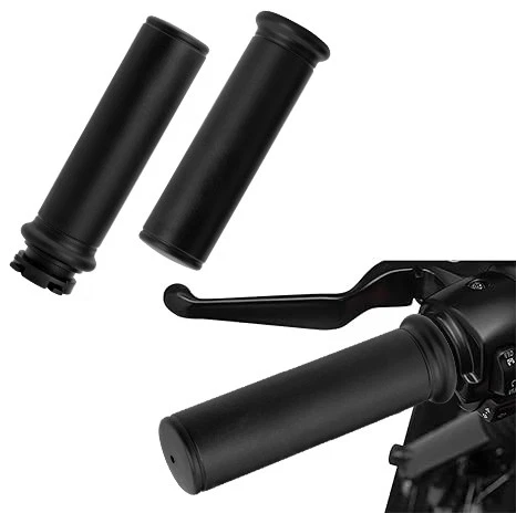 Cable Throttle Thicker 1" 25mm Hand Grips For Honda CX500 CX500D CX650T Hawk 400 — 第 2/4 张图片