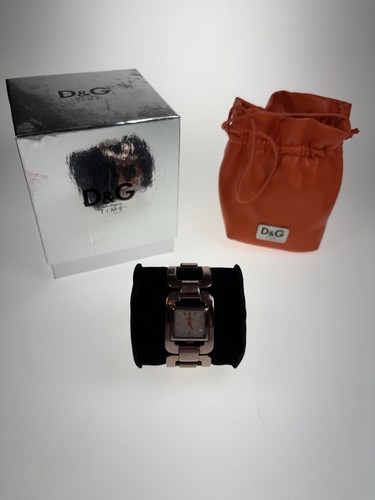D&G Dolce and Gabbana Armbanduhr Rosé mit Box OVP getragen - Bild 4 von 4