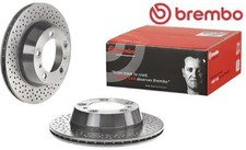 2x Bremsscheibe Brembo 09899811 2 Bremsscheiben für Porsche