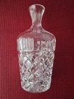 Vintage Crystal Cut Decanter Carafe Waterford No Stopper