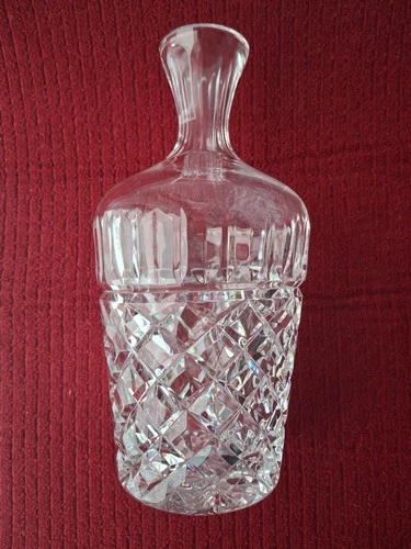 Vintage Crystal Cut Decanter Carafe Waterford No Stopper