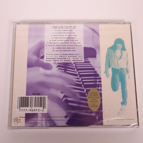 Russ Irwin Self Titled CD Album 1991 SBK Records Rock Pop Brand New Sealed - Bild 2 von 2
