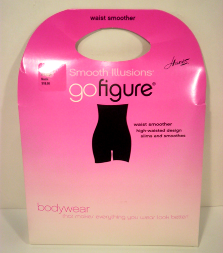 Neu in Verpackung Hanes Gofigure Bodywear XL Nude Smooth Illusions 2008 High Waist Smoother - Bild 1 von 6