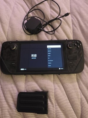 Valve Steam Deck Black 512GB With Dbrand Protective Case Not Oled