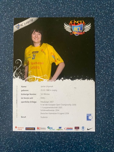 5 Autogrammkarten Handball HC Leipzig Saison 2007/08 J. Urbannek, K. Kudlacz - Bild 4 von 12