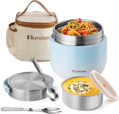 40OZ Termo Para Comida Grande Caliente Calentador De Portatil AceroInoxidableNue