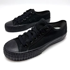 PF Flyers Men Size 7 Sandlot Center Lo Shoes Sneakers MC2002SD - Black Black