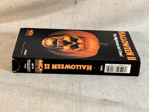 Halloween 2 VHS 1987 MCA Home Video Horror Cult Classic V6542 - 第 4/9 張圖片