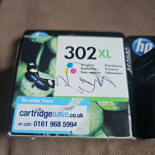 2 X HP 302XL Black/Coloured Ink Cartridge High Yield Genuine.cheap auction - 第 2/7 張圖片