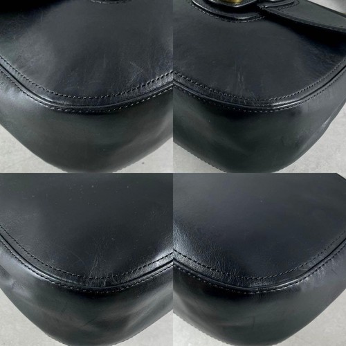 Coach Vintage 19132 Handbag  Turn lock 2way Shoulder 70th Limited Edition Black - Picture 19 of 24