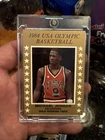 1984-85 Star Michael Jordan #101 Gold Winning Team 🏀🏀🏀 rookie card🏀🏀🏀