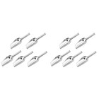  2 Pack Eiskugelformer Edelstahl Eisportionierer Aus Eiswürfelschaufel