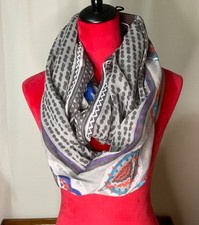 Modena ALTARE Infinity Scarf Style 3334 Off White F-4 A Scarf - New with Tags