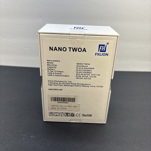 FXLION NANO TWOA 14.8V / 98Wh Gold -Mount Battery USB With DTAP - Picture 10 of 12