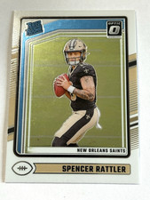 2024 Donruss Optic Spencer Rattler Rated Rookie Card #289
