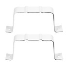  2 Pcs Aluminium Alloy Downspout Gutter Adapter Extension Extra Long