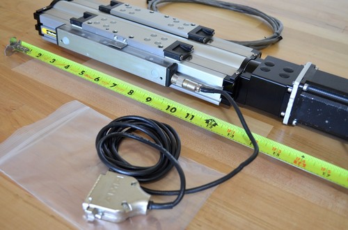 Parker 404XR Präzisions-Linearkugelgewindetrieb + Lin Nema23 Schrittmotor + Drehgeber - Bild 17 von 24