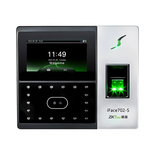 ZKTeco iFace702-S Cara Huella Dactilar Biométrica Tiempo Asistencia Control de Acceso ADMS - Imagen 3 de 10
