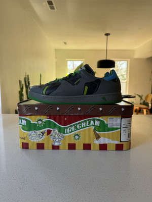 Reebok Ice Cream Boutique Beeper Grey Size 9.5 BBC Pharrell