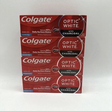 Colgate Toothpaste with Charcoal Cool Mint Paste 4.2 Ounce 4 Pack Ex 9/2027