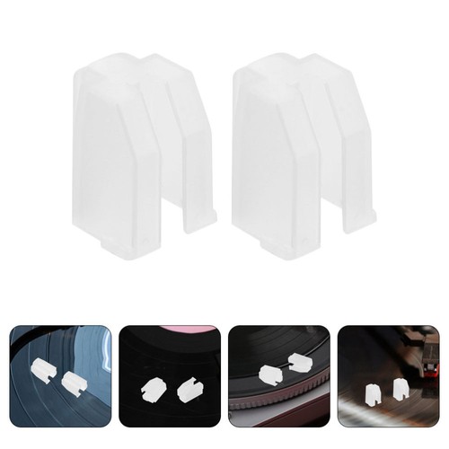 5 Piezas Cartucho Cubierta Protectora Vinilo Disco Stylus Papá Aguja Protector - Imagen 7 de 12