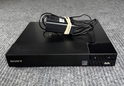 Sony BDP-S1700 Blu-Ray DVD Player Black HDMI 1080p Streaming With AC Adapter