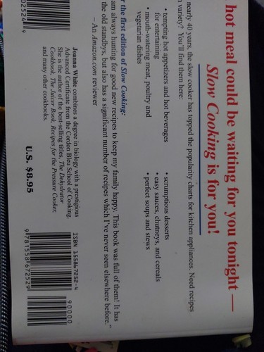 Slow Cooking: In Crock-Pot, Slow Cooker, Oven and Multi-Cooker By Joanna White  - Afbeelding 5 van 7